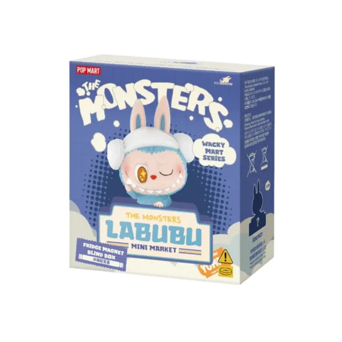 Pop Mart Labubu The Monsters Wacky Mart Series Fridge Magnet Sealed Case (BLINDBOX) Labubu Labubu