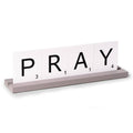 PRAY Scrabble Design Sign