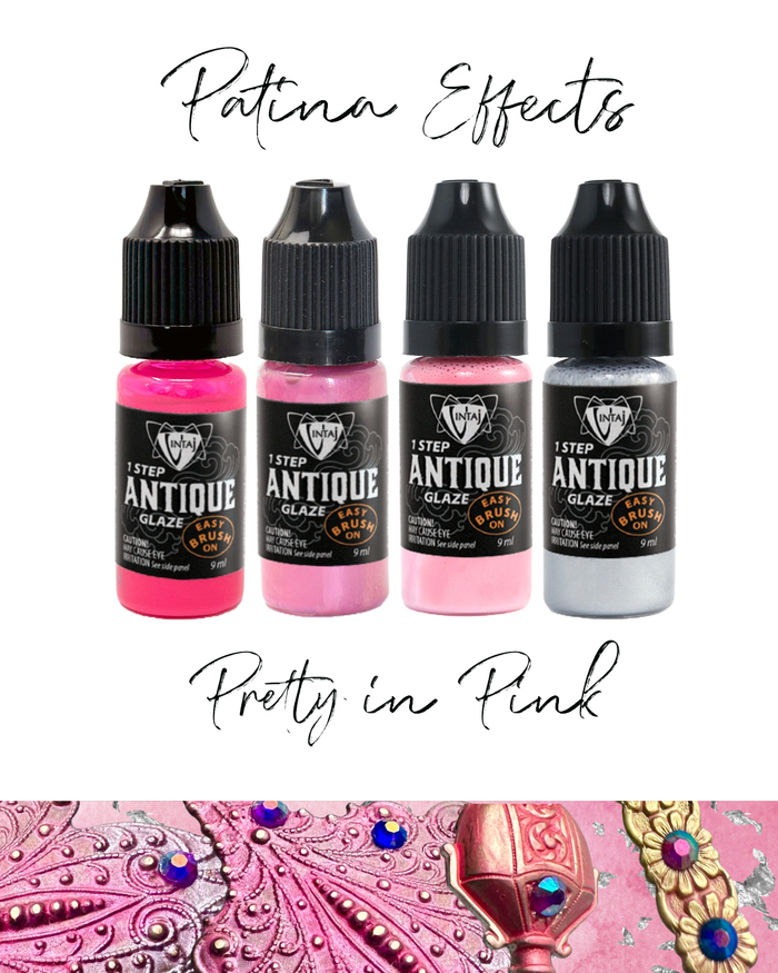 Pretty in Pink Patina Effects Kit
