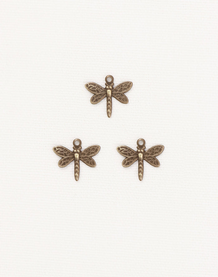 Princess Dragonfly, 12x13mm, (3pcs)