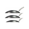 Rachael Ray 18803 Brights Nonstick Frying Pan / Fry Pan / Skillet - 12.5 Inch, Gray, Sea Salt Gray Gradient