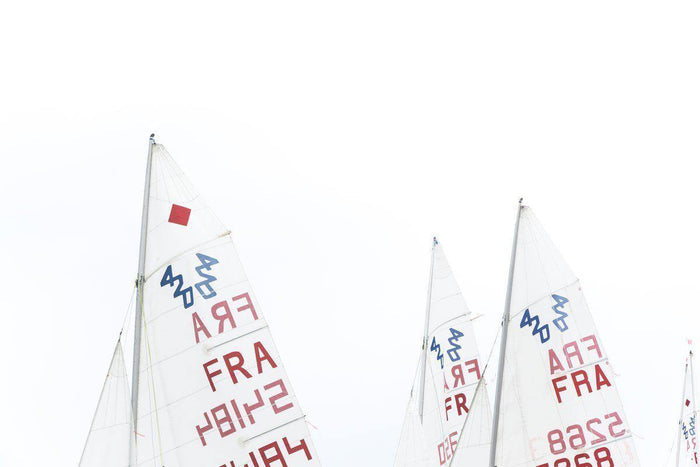Racing Boats in France Wall Mural-Wall Mural-Eazywallz