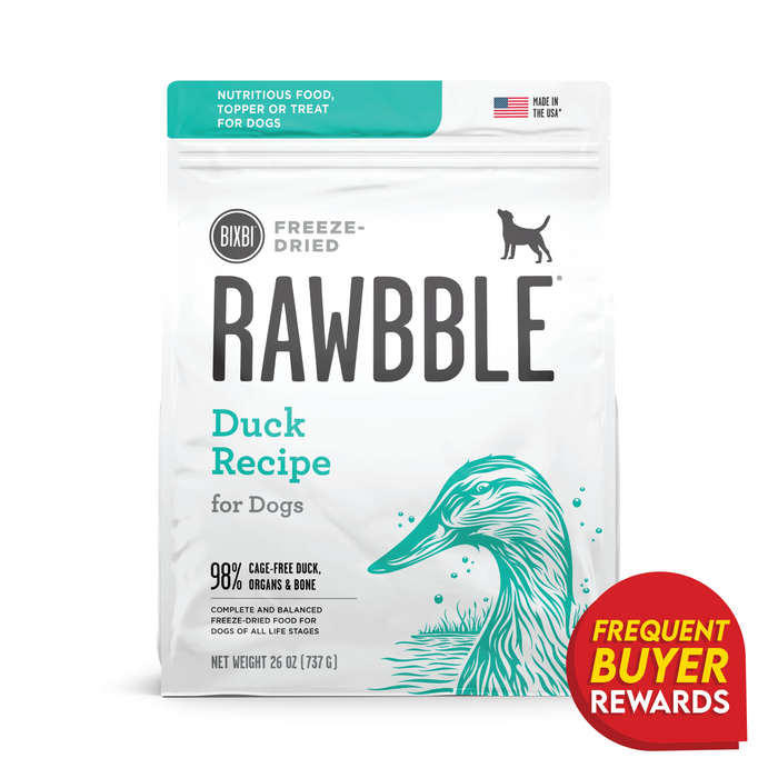 Rawbble Duck Recipe for Dogs