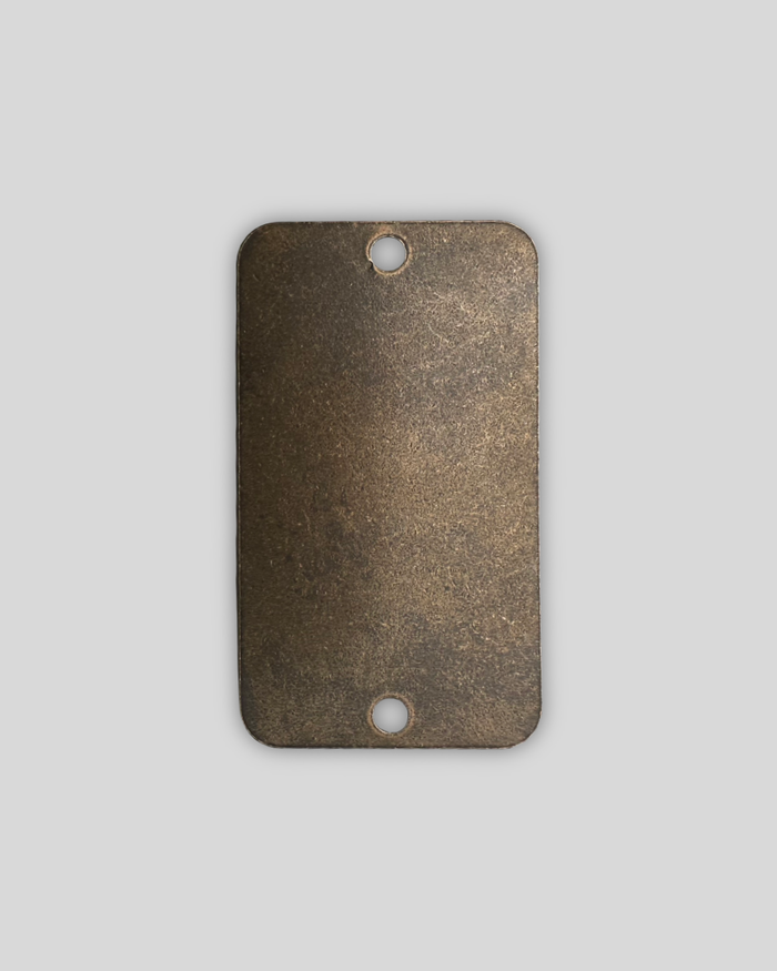 Rectangle Blank, 40x23mm, (2pcs)