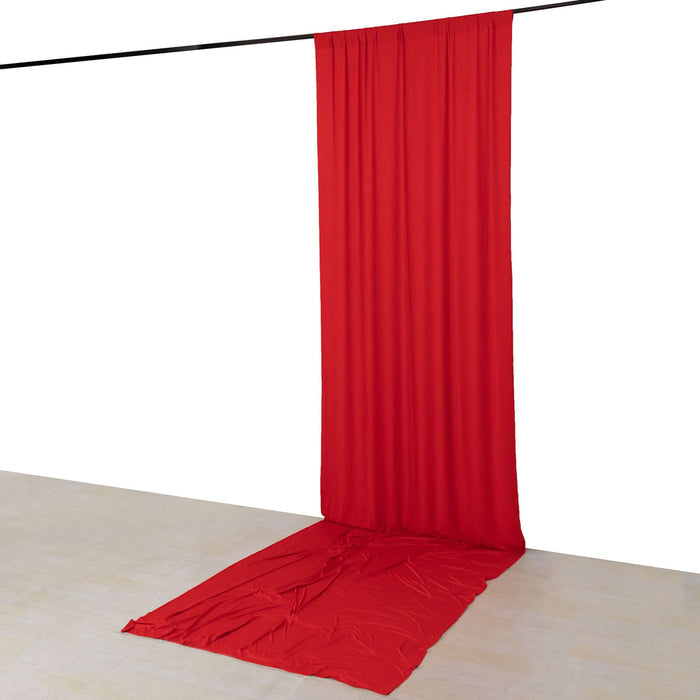 Red fabric backdrop for photography and events