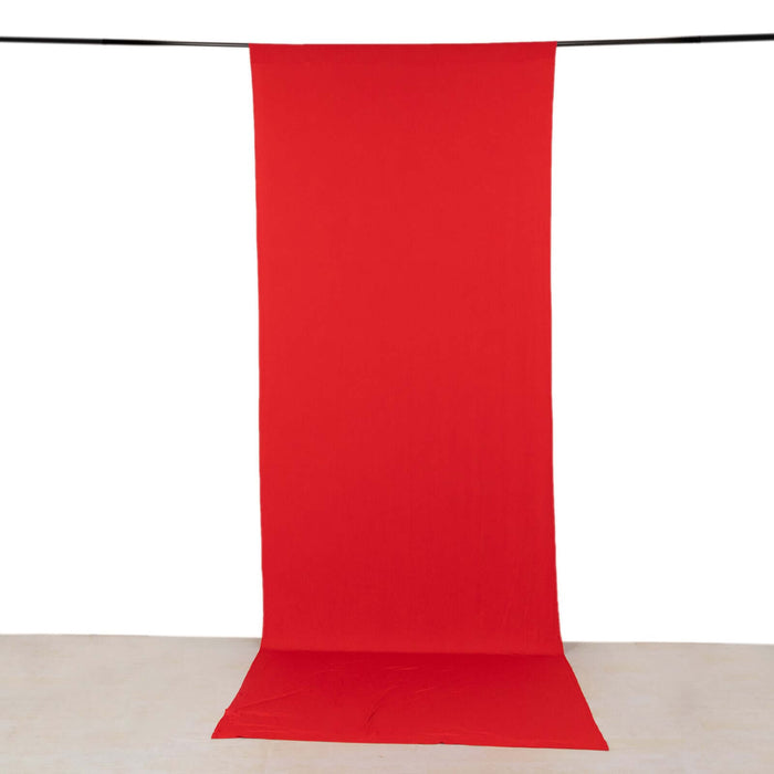 Red backdrop fabric for photography and staging
