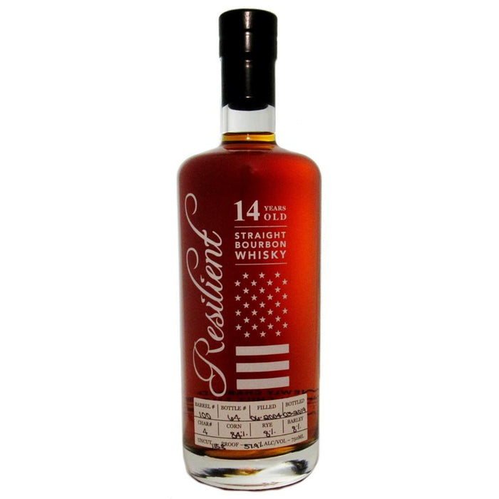 Resilient 14-Year-Old Single Barrel Straight Bourbon Whiskey | Free Shipping on orders $400+