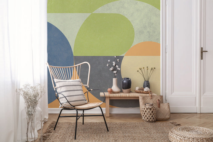 Retro Summer Abstract Shapes