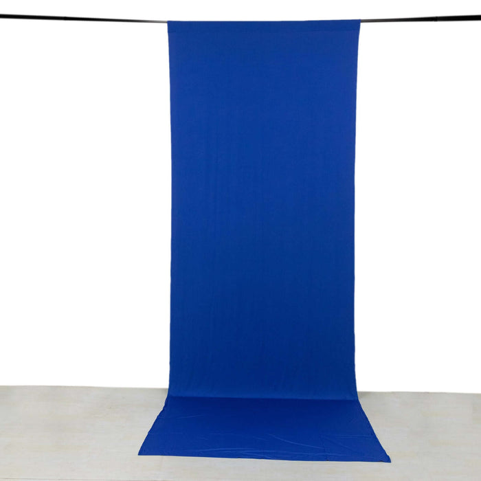 Blue fabric backdrop for photography and video shoots