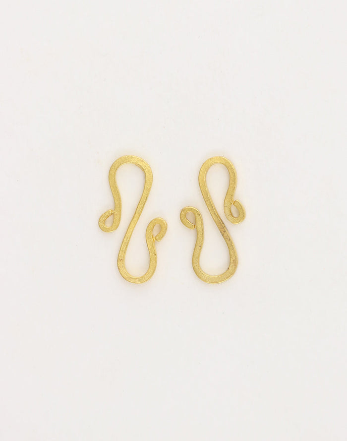 S Shaped Hook, 24x13mm, (2pcs)