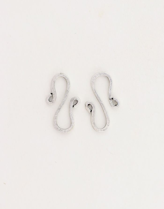 S Shaped Hook, 24x13mm, (2pcs)