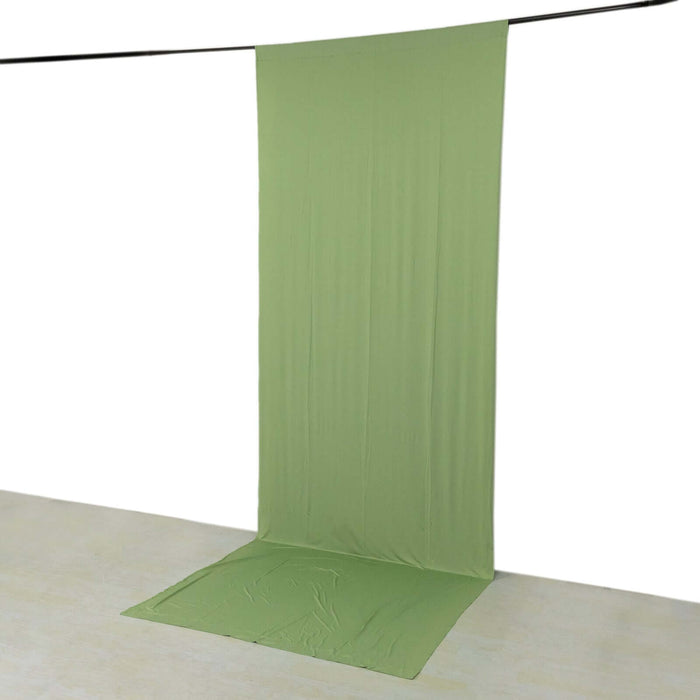 Green fabric backdrop for photography or video shoots
