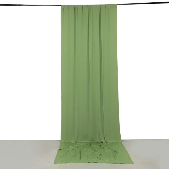 Green fabric backdrop for photography or events