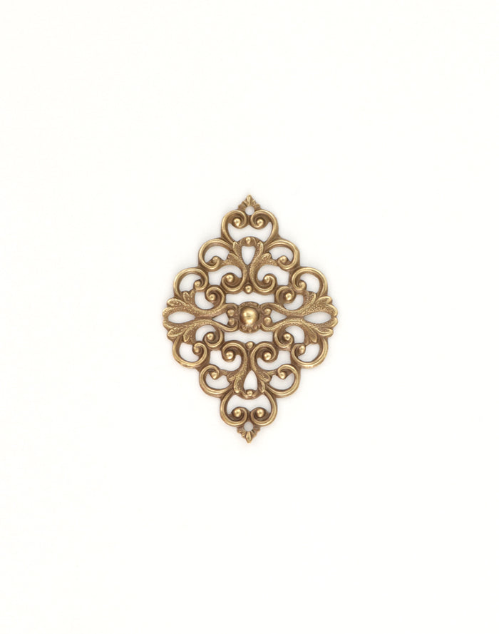 Scrolled Ironwork, 42x30mm, (1pc)