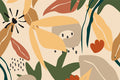Sao Paulo Abstract Jungle Wall Mural-Wall Mural-Eazywallz
