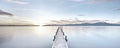 Serene Lakeside Dock
