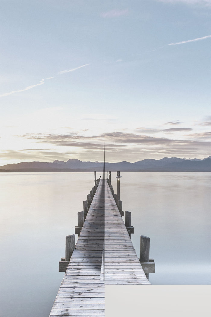 Serene Lakeside Dock