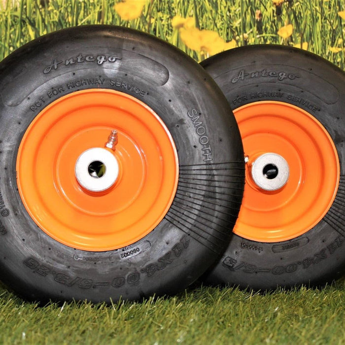 (Set of 2) 11x4.00-5 Tire and Wheel Assemlies Compatible with Scag 9276, 483048, 15690 …
