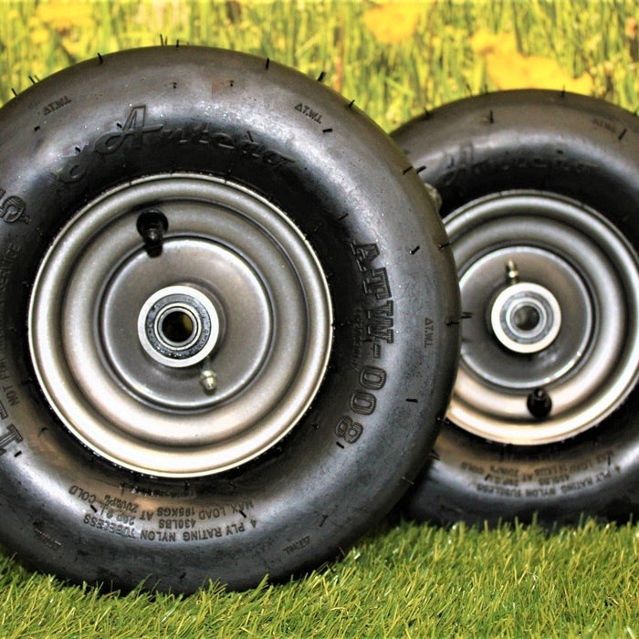 (Set of 2) Gravely Ariens 07101105 11x6.00-5 Tire & Wheel Assembly fits IKON XL, ZT XL
