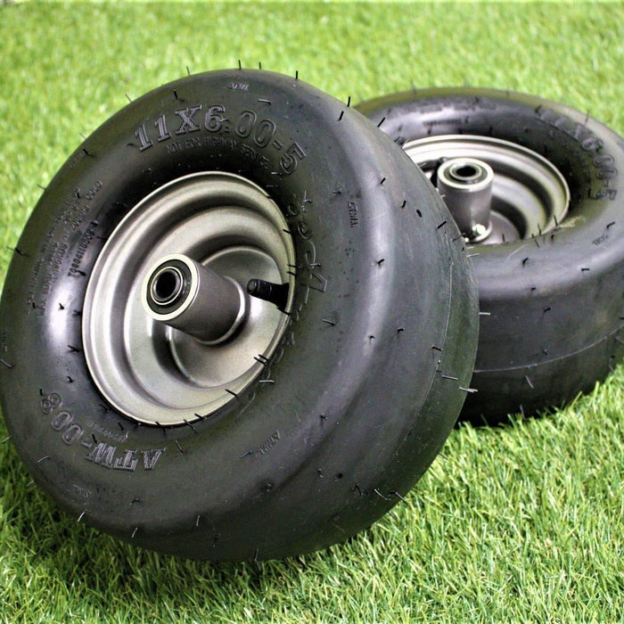 (Set of 2) Gravely Ariens 07101105 11x6.00-5 Tire & Wheel Assembly fits IKON XL, ZT XL