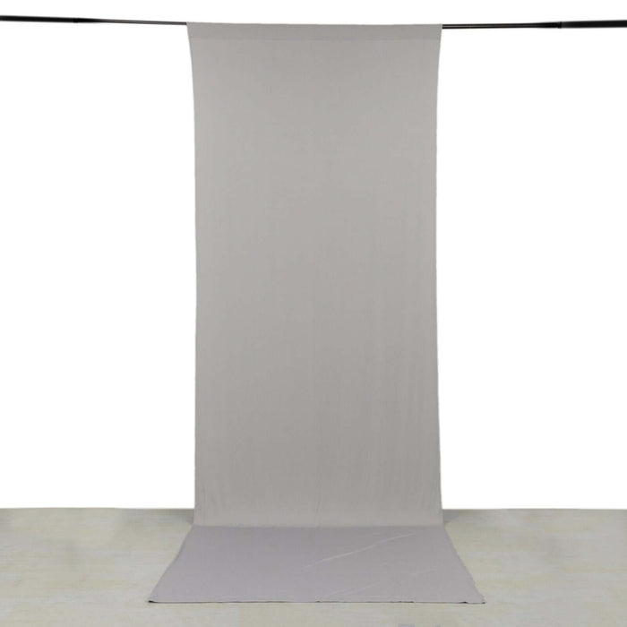 Gray backdrop fabric for photography or staging purposes