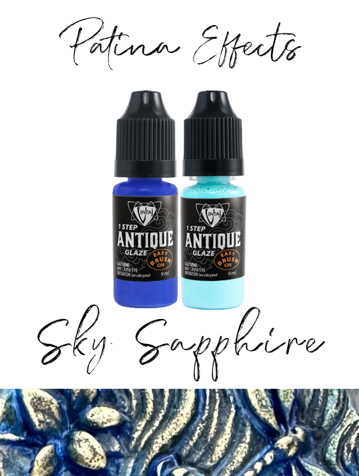 Patina Effects Sky Sapphire Antique Glaze - E62E5BB6-9B29-4767-87A7-141596D9ABDC