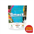 Smack Rockin’ Rockfish for Dogs: Dehydrated raw superfood featuring fish, organic pumpkin, and fresh produce. Notable for its natural ingredients and versatility.