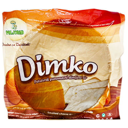 Smoked Cheese / Poljorad Dimko Dimljeni Cheese 400g (Poljorad) - MezeHub