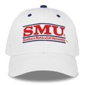 SMU Mustangs Bookstore Snapback - White, product view