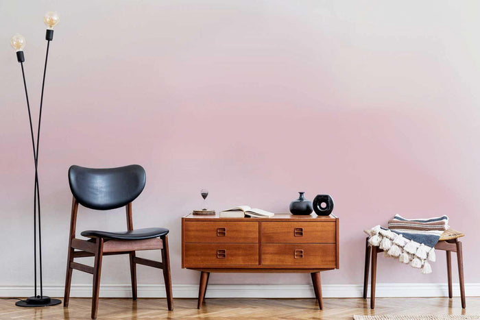 Soft Pink Gradient #2 Wall Mural-Wall Mural-Eazywallz