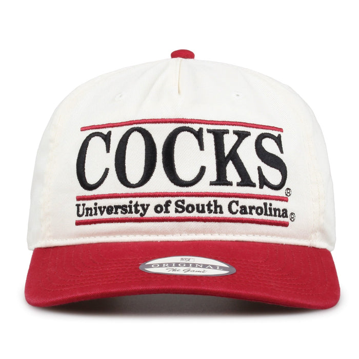 South Carolina Gamecocks Original Bar Snapback, front view