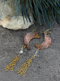 Southwest Moon Leather Earrings Complete Kit