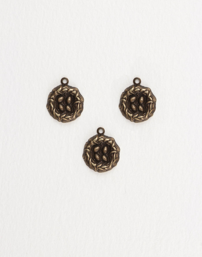 Sparrow Nest, 16x14mm, (3pcs)