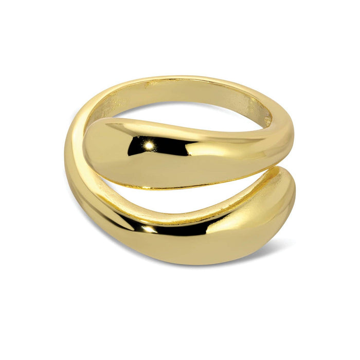 Splendid Iris - Adjustable Wrap Ring