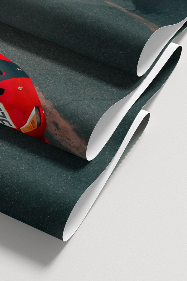 Sports Car Overhead View