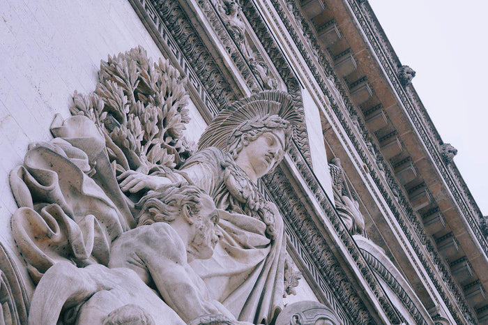 Statues in Paris Wall Mural-Wall Mural-Eazywallz