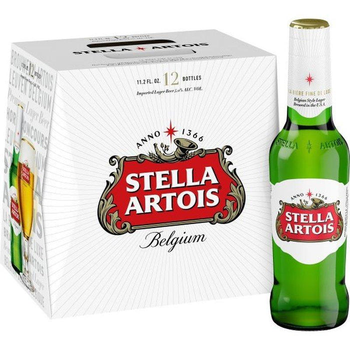 Stella Artois Lager Beer 12-Pack (Stella Artois) - MezeHub