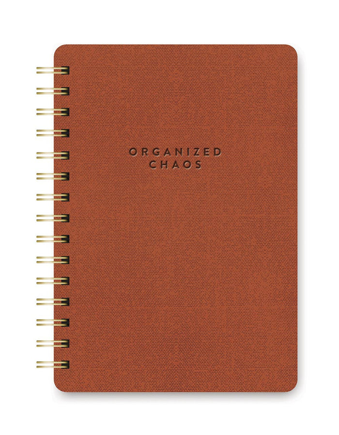 Studio Oh! - Agatha Notebooks - Organized Chaos (Cinnamon Brown)