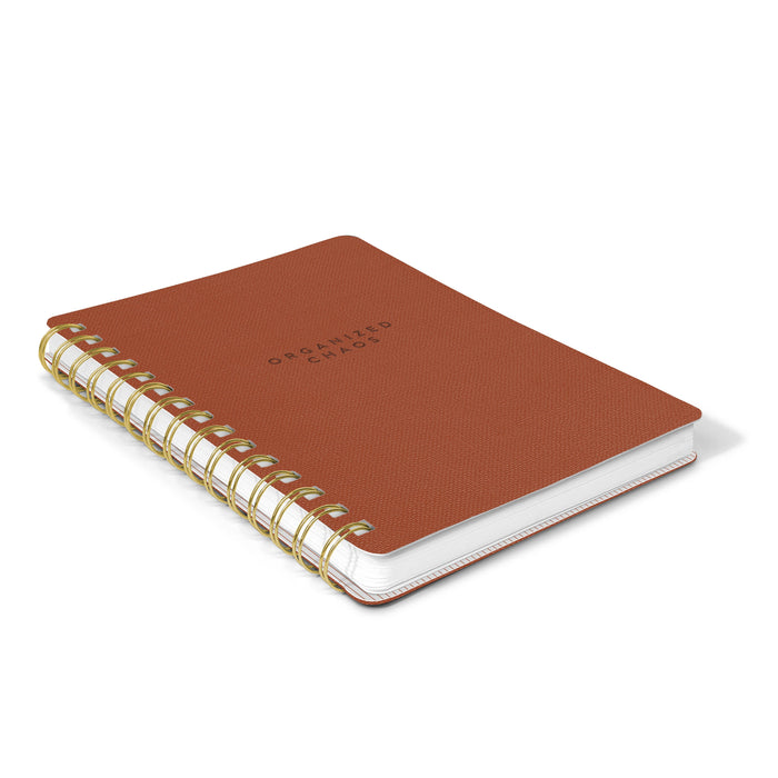 Studio Oh! - Agatha Notebooks - Organized Chaos (Cinnamon Brown)