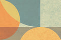 Sun Gold & Sky Geometry