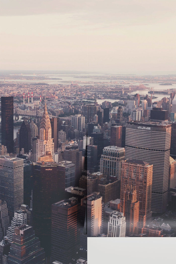 Sunset over Manhattan