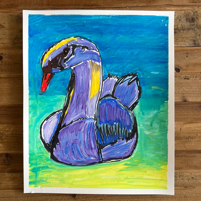 Swan - ORIGINAL 14x17”