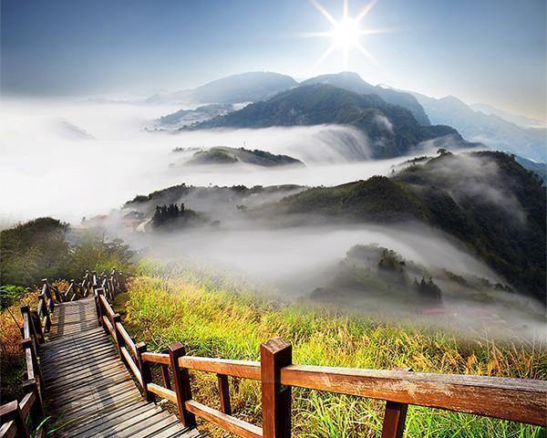 Taiwan Highlands Wall Mural-Wall Mural-Eazywallz