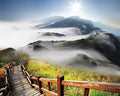 Taiwan Highlands Wall Mural-Wall Mural-Eazywallz
