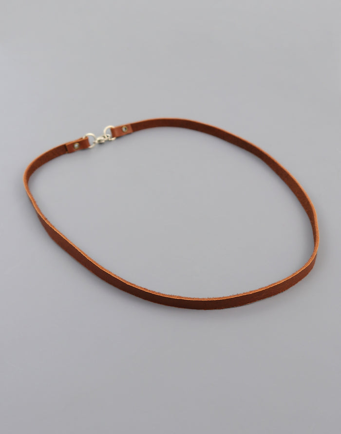 EAW20-27 Brown Leather Belt