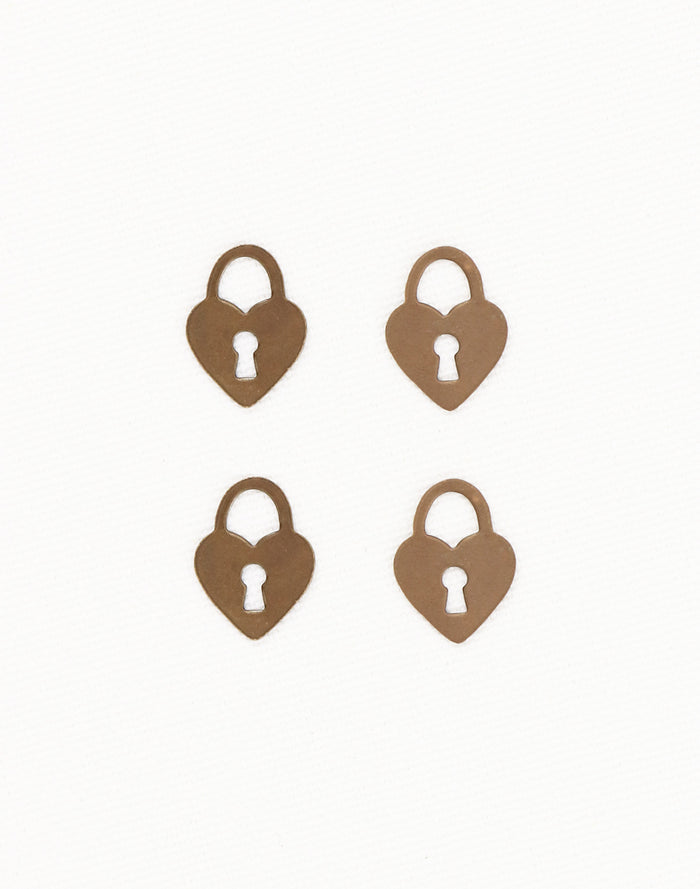 Teensie Heart, 15x11mm, (4pcs)