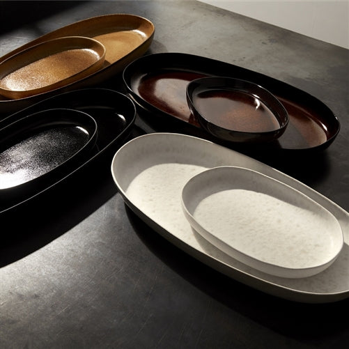 Terra Oval Platter - Leather