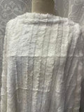 Textured Minky - White