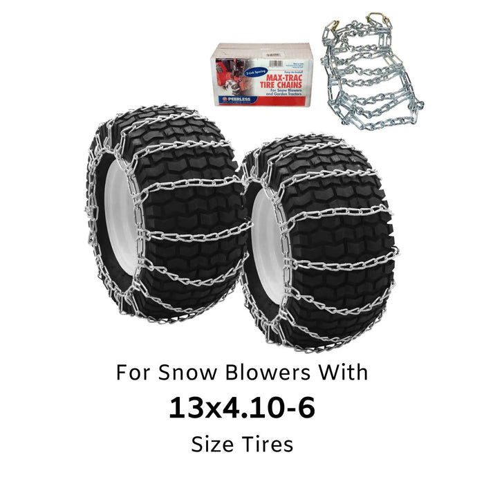 Tire Chains For 13x4.10-6 Tires