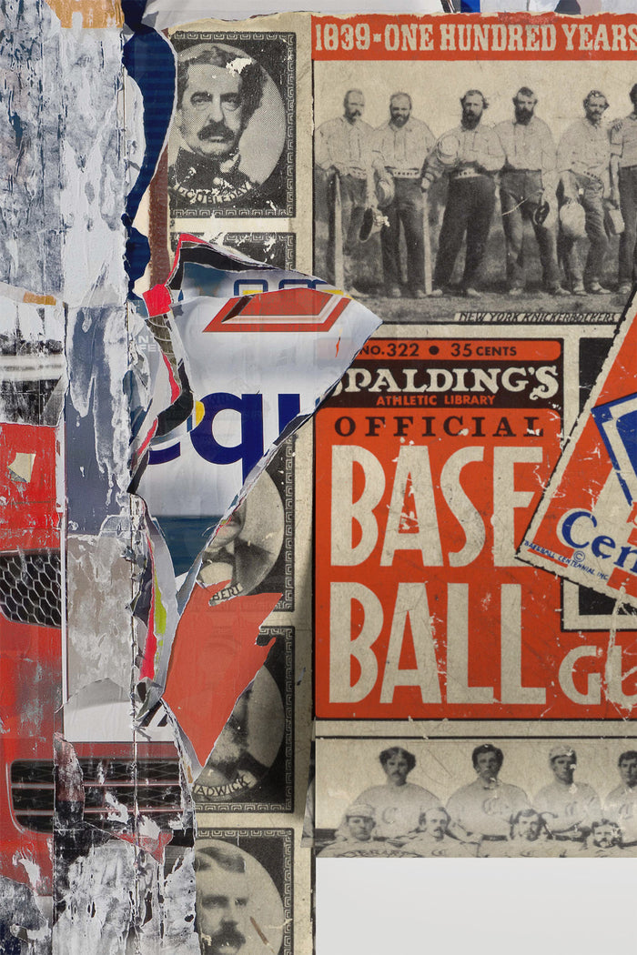 Torn Baseball Posters